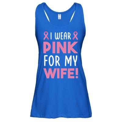 Breast Cancer Awarness Wife Breast Cancer Survivor Gift Ladies Essential Flowy Tank