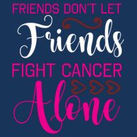 Breast Cancer Awareness Friends Don't Let Friends Fight Cancer Alone Baby Bodysuit