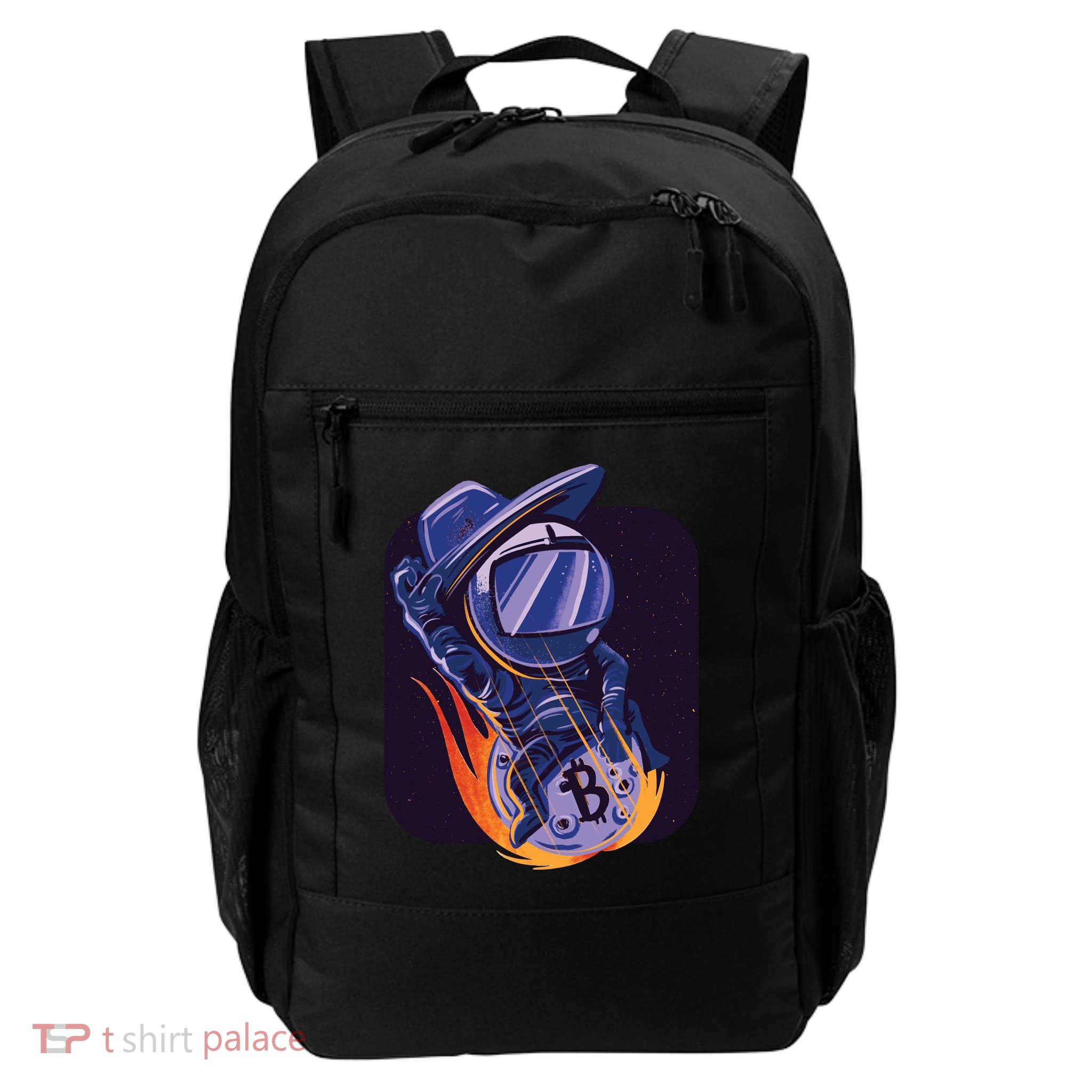 Bitcoin Cowboy Astronaut Daily Commute Backpack