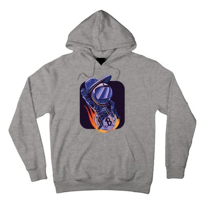 Bitcoin Cowboy Astronaut Hoodie