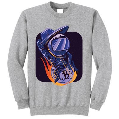 Bitcoin Cowboy Astronaut Sweatshirt