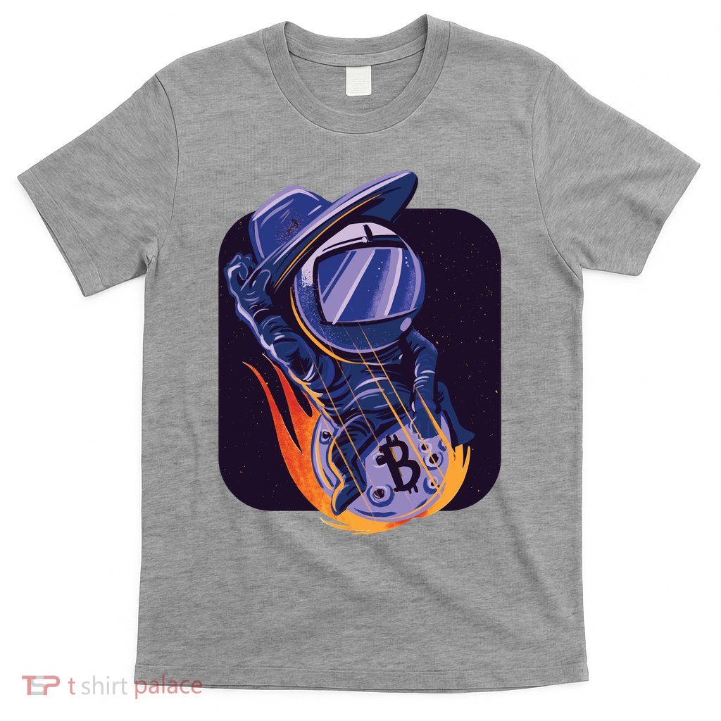 Bitcoin Cowboy Astronaut T-Shirt