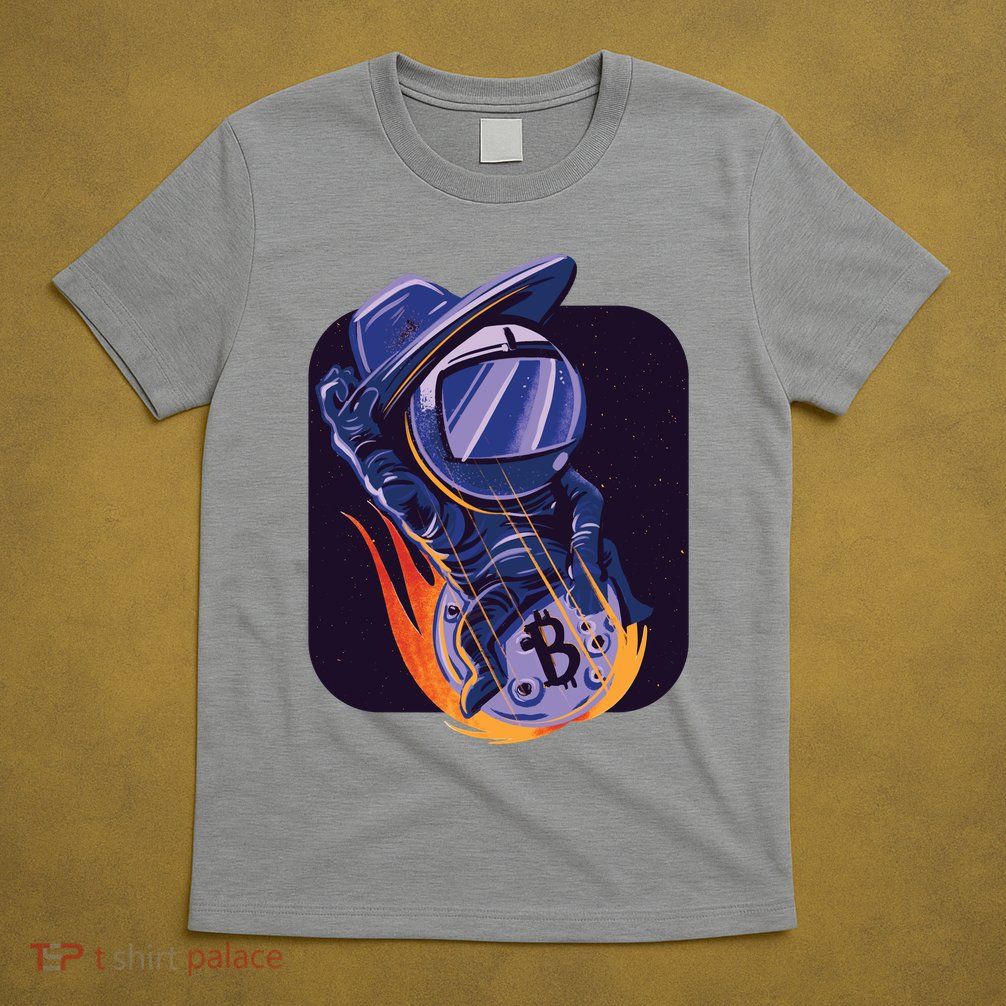 Bitcoin Cowboy Astronaut T-Shirt