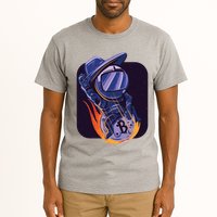 Bitcoin Cowboy Astronaut Tall T-Shirt