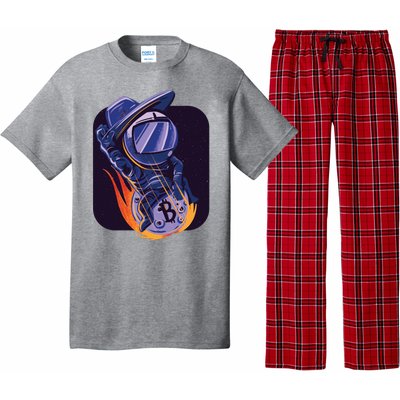 Bitcoin Cowboy Astronaut Pajama Set