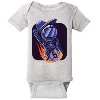 Bitcoin Cowboy Astronaut Baby Bodysuit