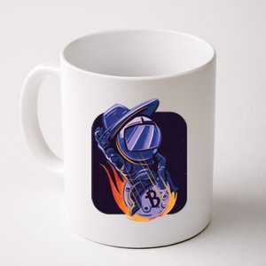 Bitcoin Cowboy Astronaut Coffee Mug