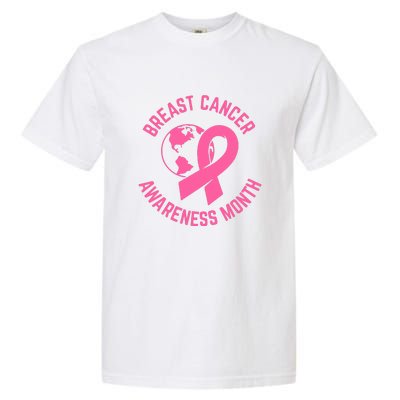 Breast Cancer Awareness Month Day Pink Ribbon Gift Garment-Dyed Heavyweight T-Shirt