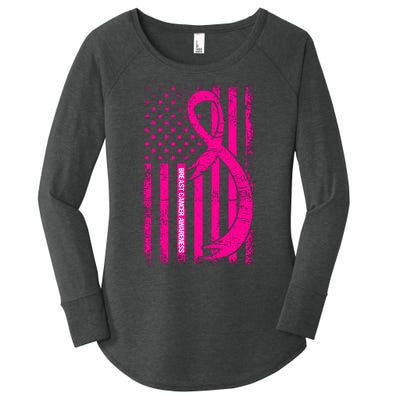 Breast Cancer Awareness T Women's Perfect Tri Tunic Long Sleeve Shirt