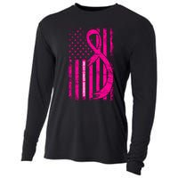 Breast Cancer Awareness T Cooling Performance Long Sleeve Crew