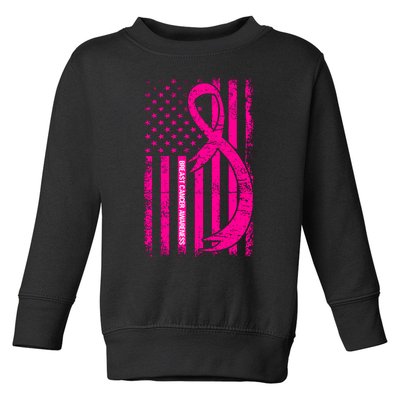 Breast Cancer Awareness T Toddler Sweatshirt