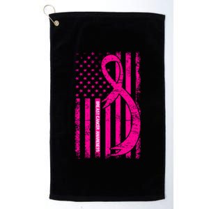 Breast Cancer Awareness T Platinum Collection Golf Towel