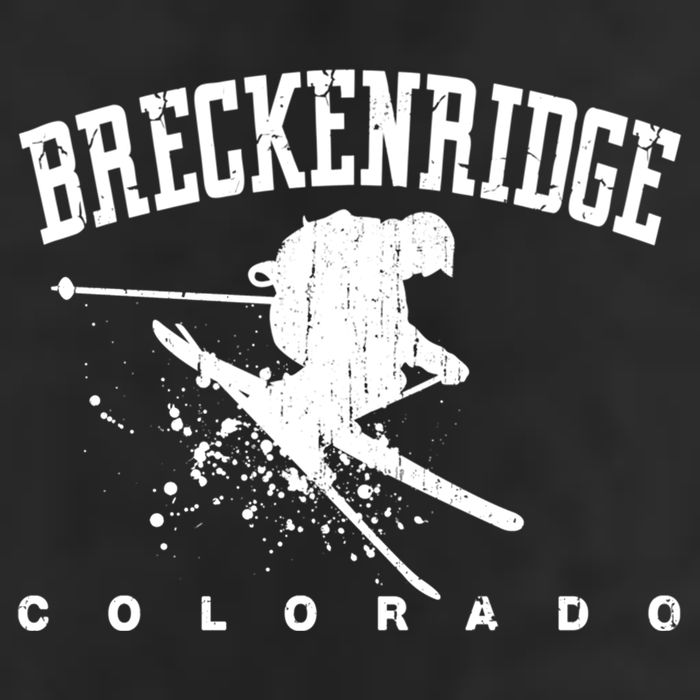 Breckenridge Colorado Alpine Snow Skiing Rocky Mountains Gift Beanie