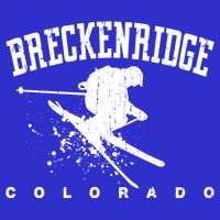 Breckenridge Colorado Alpine Snow Skiing Rocky Mountains Gift Toddler T-Shirt