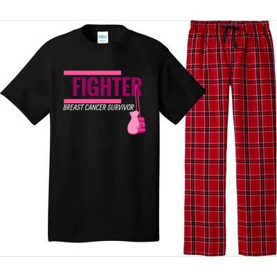 Breast Cancer Awareness Fighter Breast Cancer Warrior Cute Gift Pajama Set