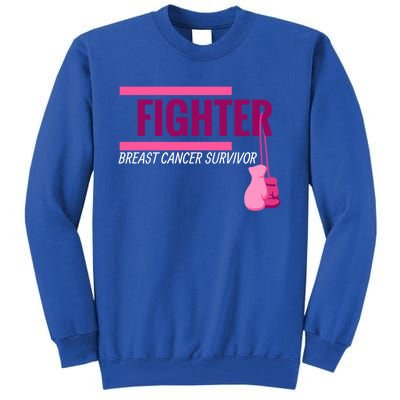 Breast Cancer Awareness Fighter Breast Cancer Warrior Cute Gift Tall Sweatshirt