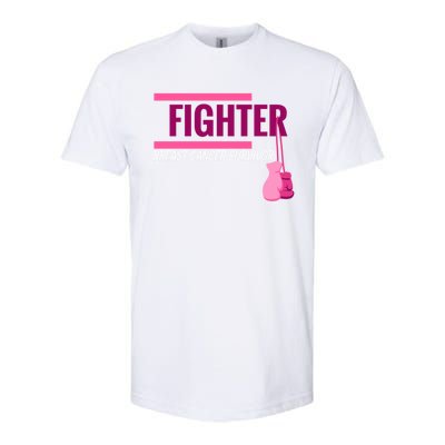 Breast Cancer Awareness Fighter Breast Cancer Warrior Cute Gift Softstyle® CVC T-Shirt