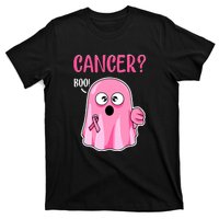 Breast Cancer Awareness October Pink Halloween Cute Boo Gift T-Shirt