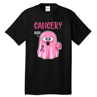 Breast Cancer Awareness October Pink Halloween Cute Boo Gift Tall T-Shirt