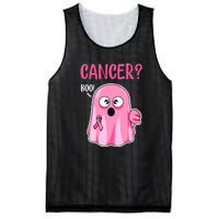 Breast Cancer Awareness October Pink Halloween Cute Boo Gift Mesh Reversible Basketball Jersey Tank