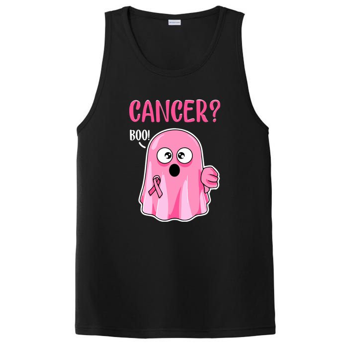 Breast Cancer Awareness October Pink Halloween Cute Boo Gift PosiCharge Competitor Tank