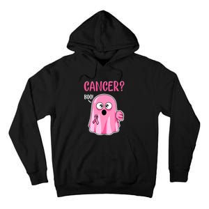 Breast Cancer Awareness October Pink Halloween Cute Boo Gift Tall Hoodie