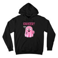 Breast Cancer Awareness October Pink Halloween Cute Boo Gift Tall Hoodie