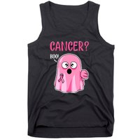 Breast Cancer Awareness October Pink Halloween Cute Boo Gift Tank Top