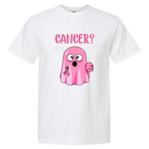 Breast Cancer Awareness October Pink Halloween Cute Boo Gift Garment-Dyed Heavyweight T-Shirt