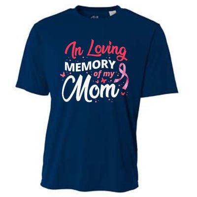 Breast Cancer Awareness In Loving Memory Of My Mom Cooling Performance Crew T-Shirt