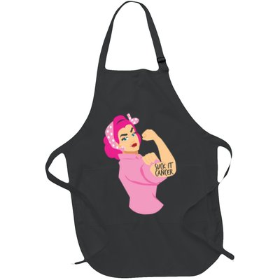 Breast Cancer Awareness Quotes Suck It Cancer Support Squad Apron