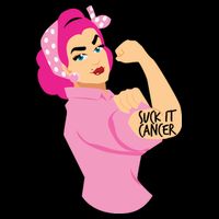 Breast Cancer Awareness Quotes Suck It Cancer Support Squad Bag