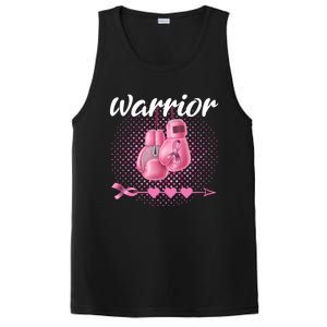 Breast Cancer Awareness Pink Boxing Gloves Warrior Cute Gift PosiCharge Competitor Tank