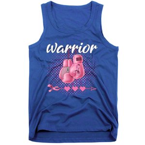 Breast Cancer Awareness Pink Boxing Gloves Warrior Cute Gift Tank Top