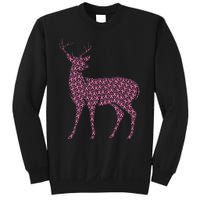 Breast Cancer Awareness Pink Ribbon & Survivor Deer Sweatshirt