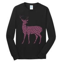 Breast Cancer Awareness Pink Ribbon & Survivor Deer Tall Long Sleeve T-Shirt