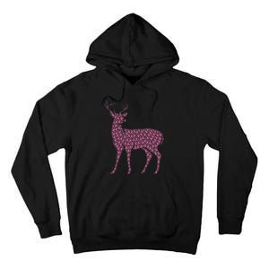 Breast Cancer Awareness Pink Ribbon & Survivor Deer Tall Hoodie