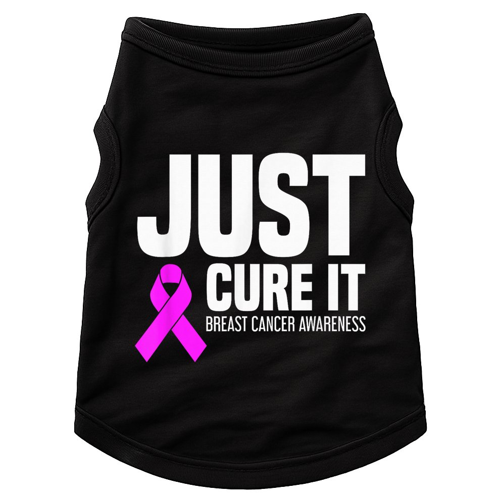 Breast Cancer Awareness - Just Cure It Doggie Tank