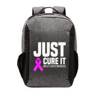 Breast Cancer Awareness - Just Cure It Vector Backpack