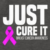 Breast Cancer Awareness - Just Cure It Vector Backpack