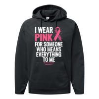 Breast Cancer Awareness Shirts For Family Breast Cancer Performance Fleece Hoodie