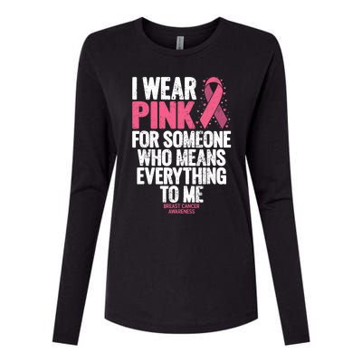 Breast Cancer Awareness Shirts For Family Breast Cancer Womens Cotton Relaxed Long Sleeve T-Shirt