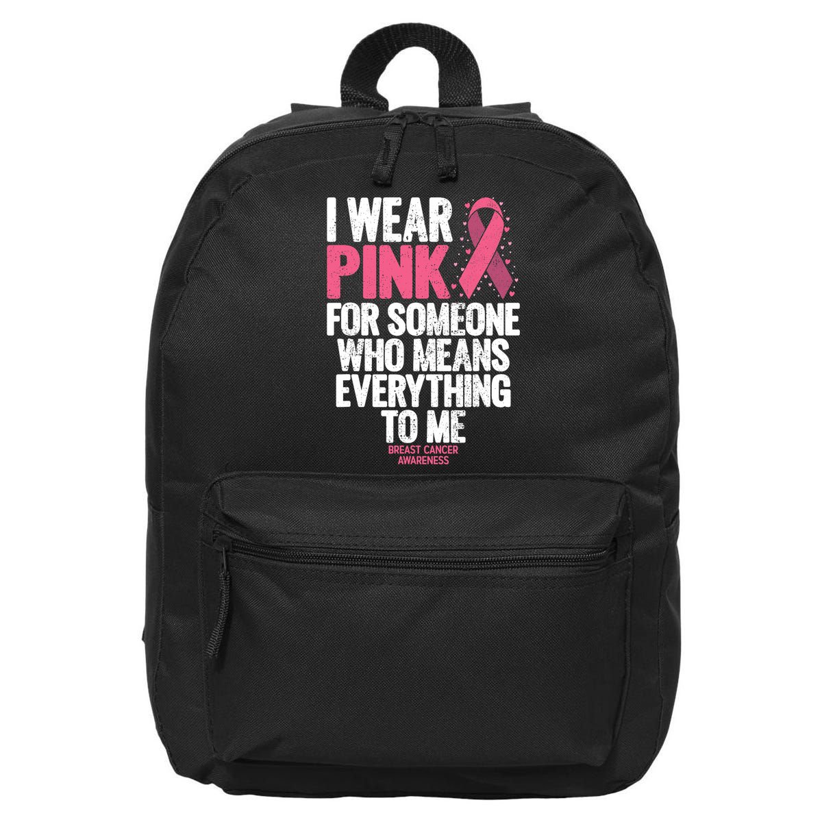 Breast Cancer Awareness Shirts For Family Breast Cancer 16 in Basic Backpack