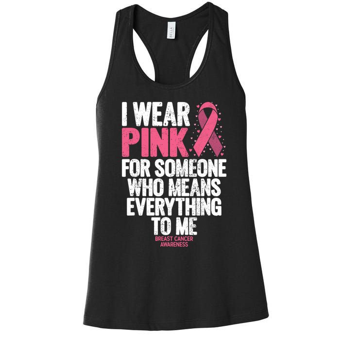 Breast Cancer Awareness Shirts For Family Breast Cancer Women's Racerback Tank