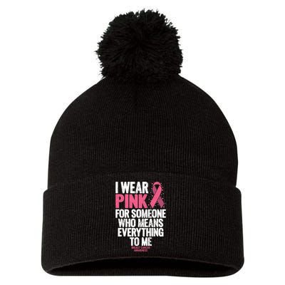 Breast Cancer Awareness Shirts For Family Breast Cancer Pom Pom 12in Knit Beanie