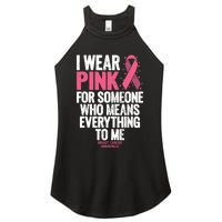 Breast Cancer Awareness Shirts For Family Breast Cancer Women's Perfect Tri Rocker Tank