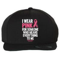 Breast Cancer Awareness Shirts For Family Breast Cancer Wool Snapback Cap