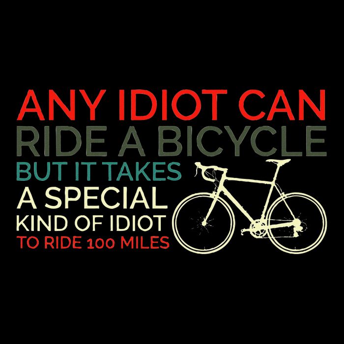 Bike Cyclist Any Idiot Can Ride A Bicycle Funny Wool Snapback Cap