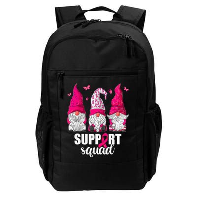 Breast Cancer Awareness For Gnomes Support Squad Daily Commute Backpack