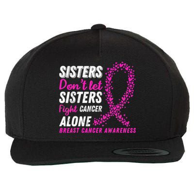 Breast Cancer Awareness Cancer Survivor Wool Snapback Cap